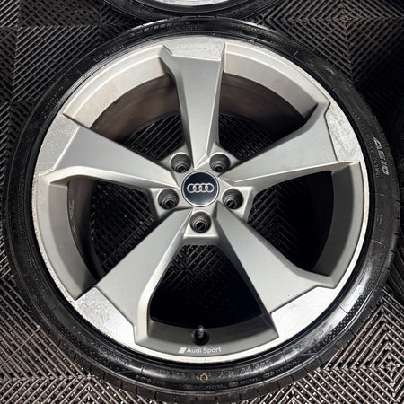 19'' Audi A4 S Line Black Edition B8 B9 Rotor Wheels Alloys 8W0601025CG Genuine
