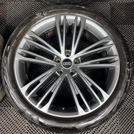 20’’ Audi A7 S7 Line Grey A8 Alloy Wheels Tyres 4K8601025AK Genuine