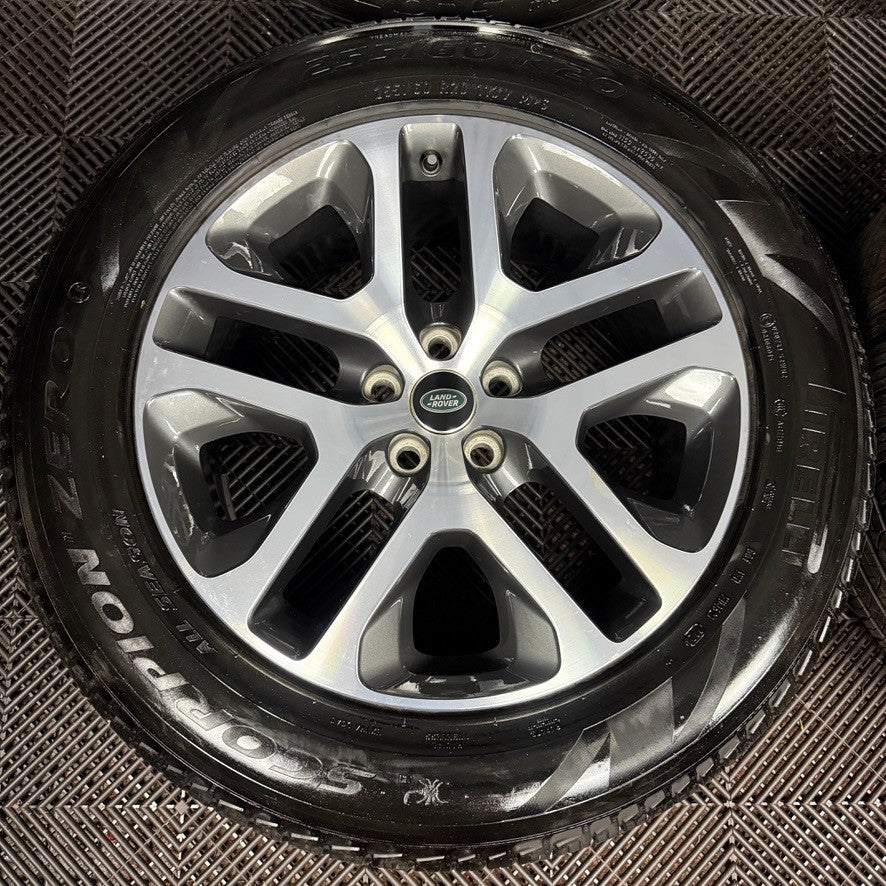 20'' GENUINE LAND ROVER DEFENDER DC 5095 ALLOY WHEELS TYRES ALLOYS L8BM-1007-CA