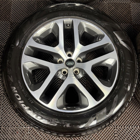 20'' GENUINE LAND ROVER DEFENDER DC 5095 ALLOY WHEELS TYRES ALLOYS L8BM-1007-CA