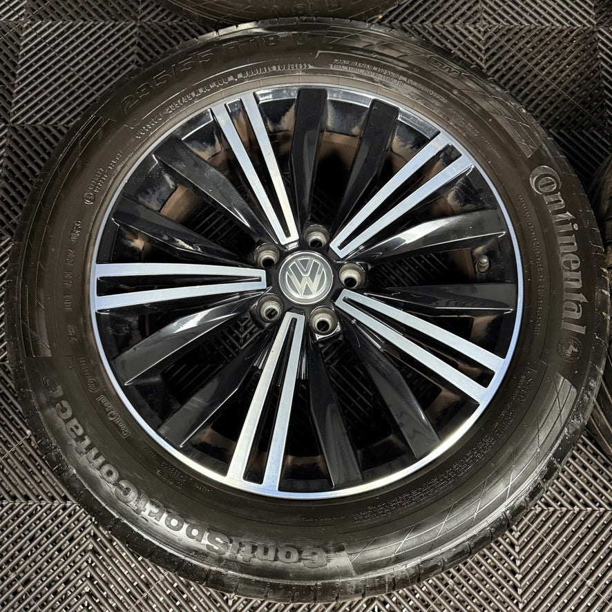 18'' GENUINE VW TIGUAN PATAGONIA NIZZA MK2 ALLOY WHEELS TYRES ALLOYS 5NA601025AB