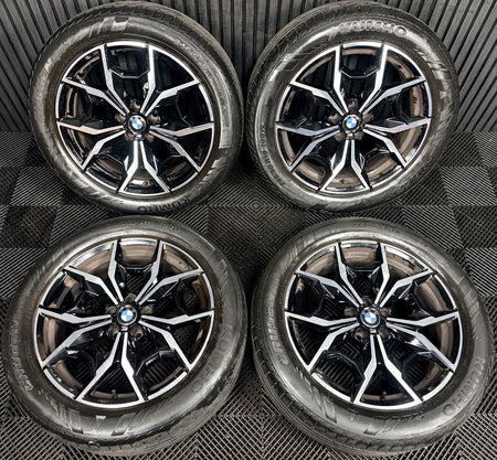 19'' Bmw X3 X4 G01 G02 887 M Sport Alloy Wheels Tyres Alloys 7916263 Genuine