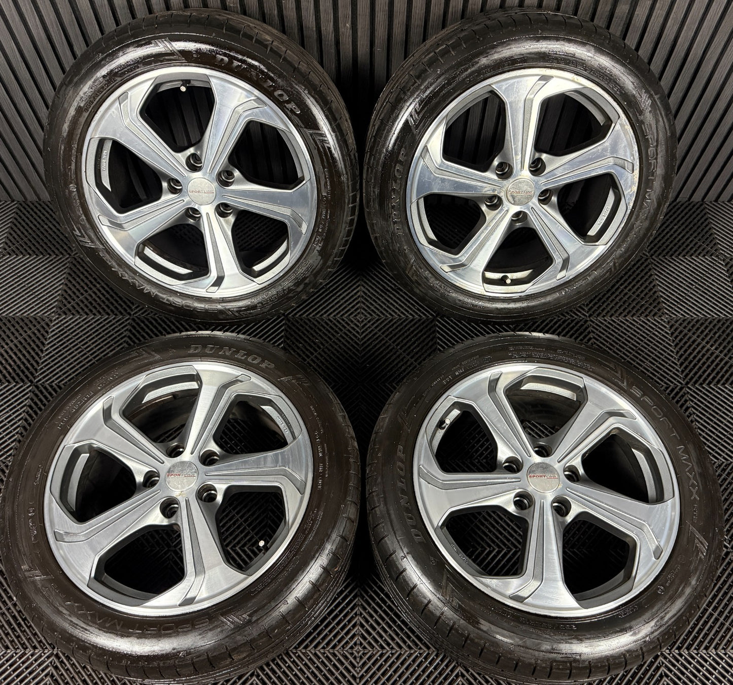 18'' GENUINE VW TRANSPORTER T6 T6.1 T5 SPORTLINE ALLOY WHEELS TYRES ZGB7HZ071496