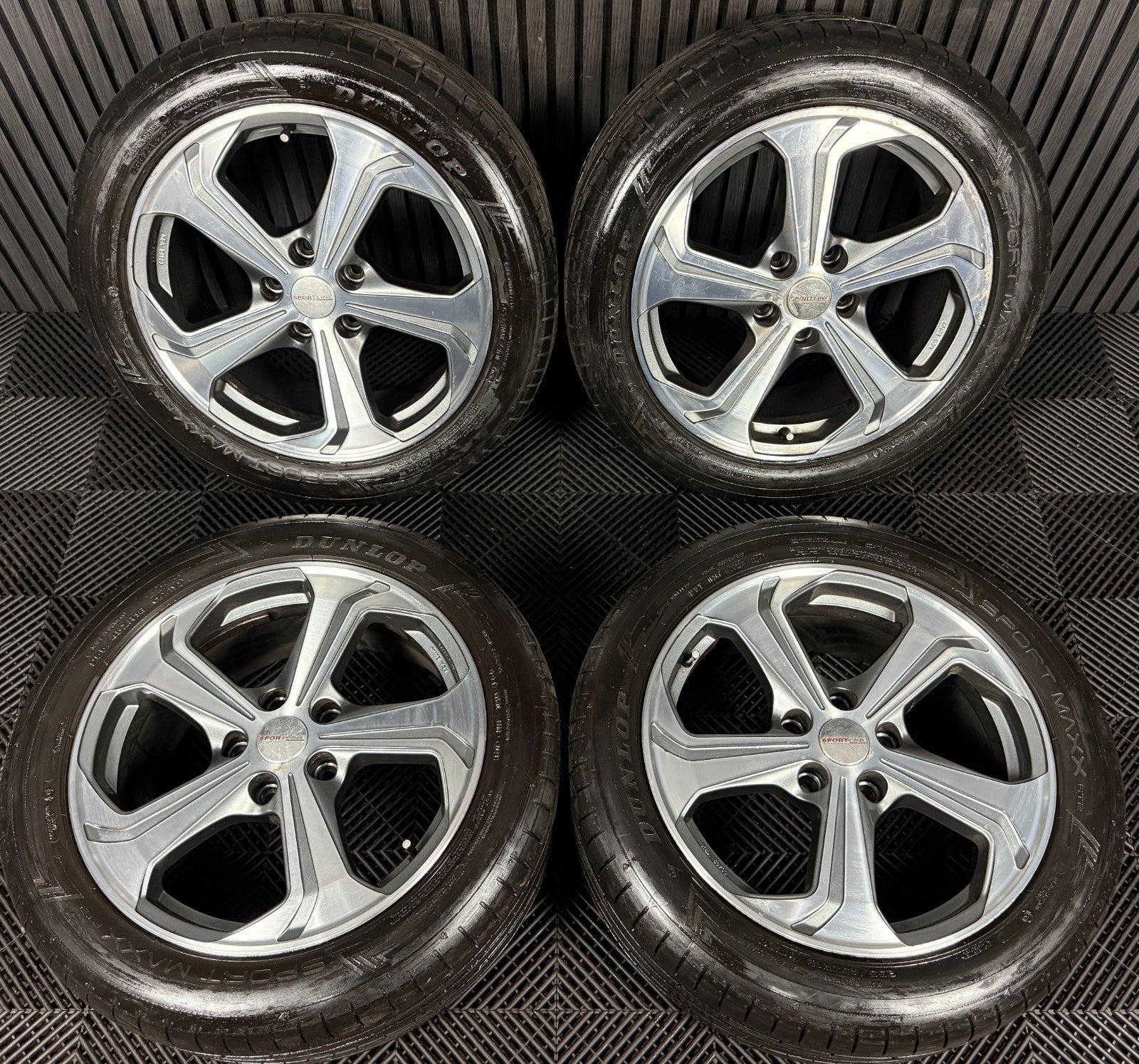 18'' GENUINE VW TRANSPORTER T6 T6.1 T5 SPORTLINE ALLOY WHEELS TYRES ZGB7HZ071496