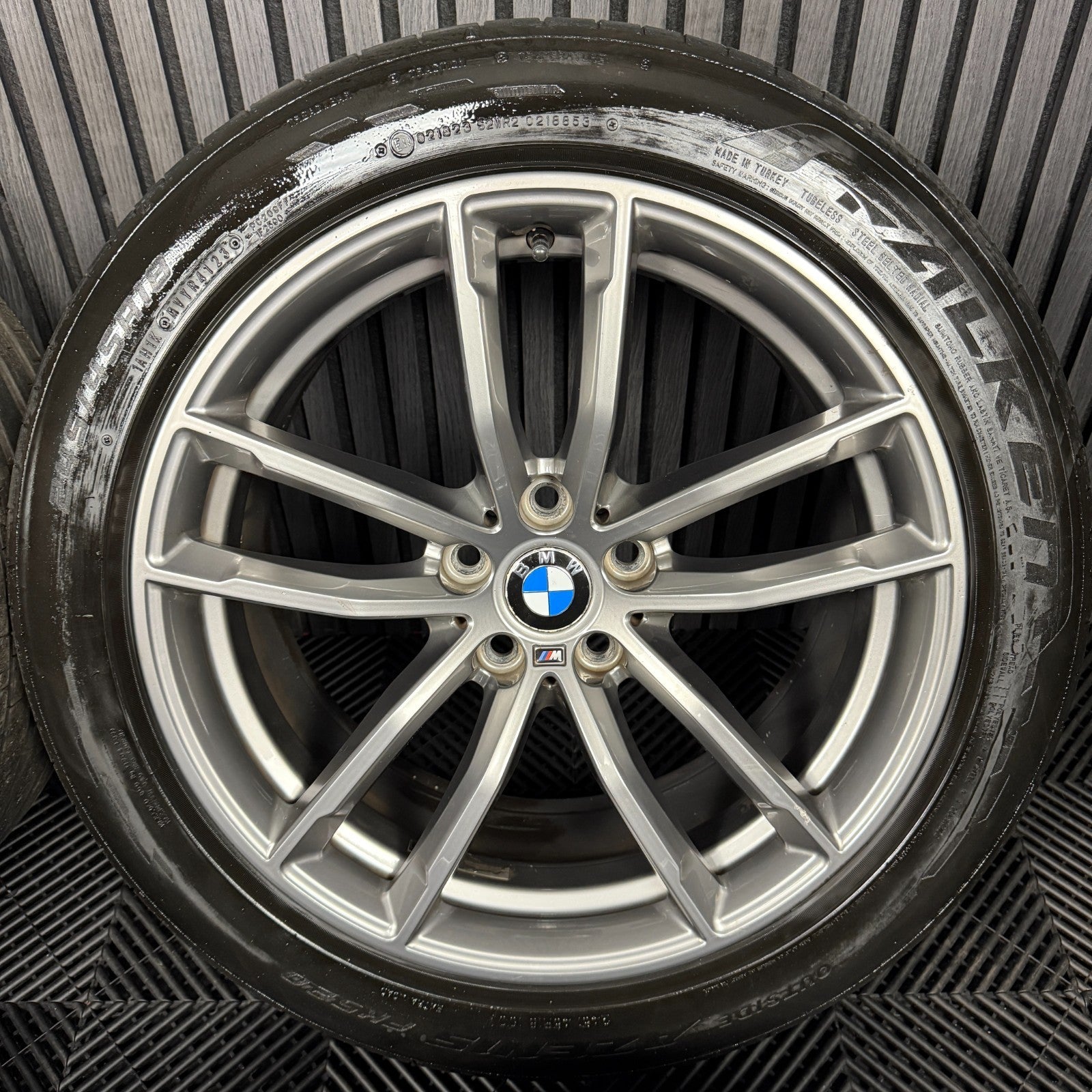 18'' GENUINE BMW 5 SERIES 4 622 GREY M SPORT G30 G31 ALLOY WHEELS TYRES ALLOYS