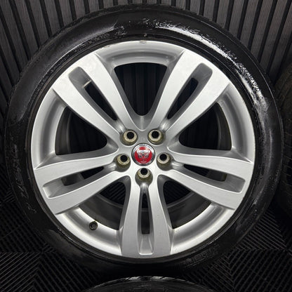19'' GENUINE JAGUAR XK TOBA X351 ALLOY WHEELS TYRES BW9M-1007-JB KA