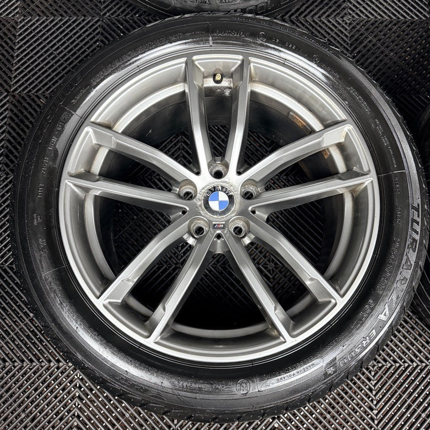 18'' BMW 5 Series 4 662 Grey M Sport G30 G31 Alloy Wheels Tyres Alloys Genuine