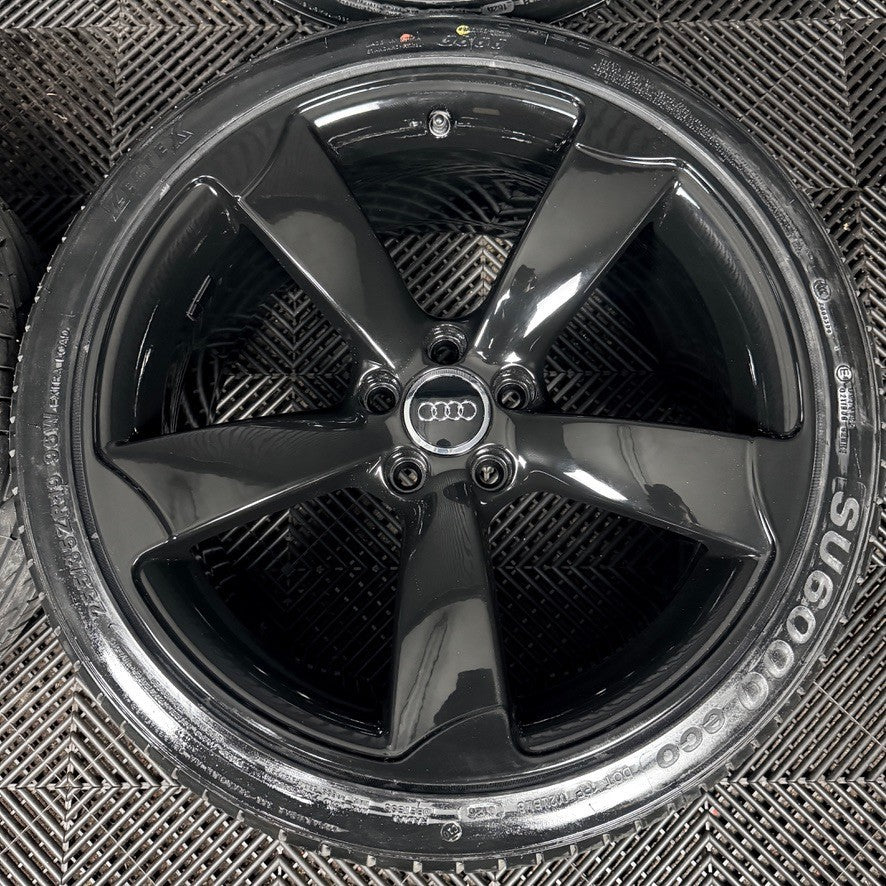 19'' Audi A5 S Line S5 Black Edition Rotor Wheel Alloy Tyres 8T0601025CD Genuine