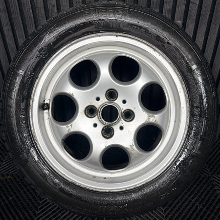 1X 15" MINI R50 R52 R56 One 7 Hole Teledial 81 Alloy Wheel Tyre 1512458 Genuine