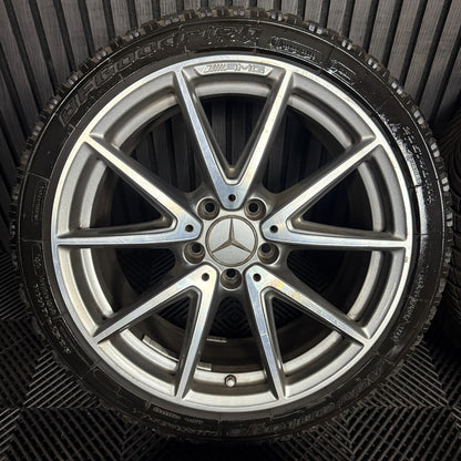 18" GENUINE MERCEDES AMG A CLASS CLA A45 CLA45 A35 WHEELS TYRES ALLOYS W176