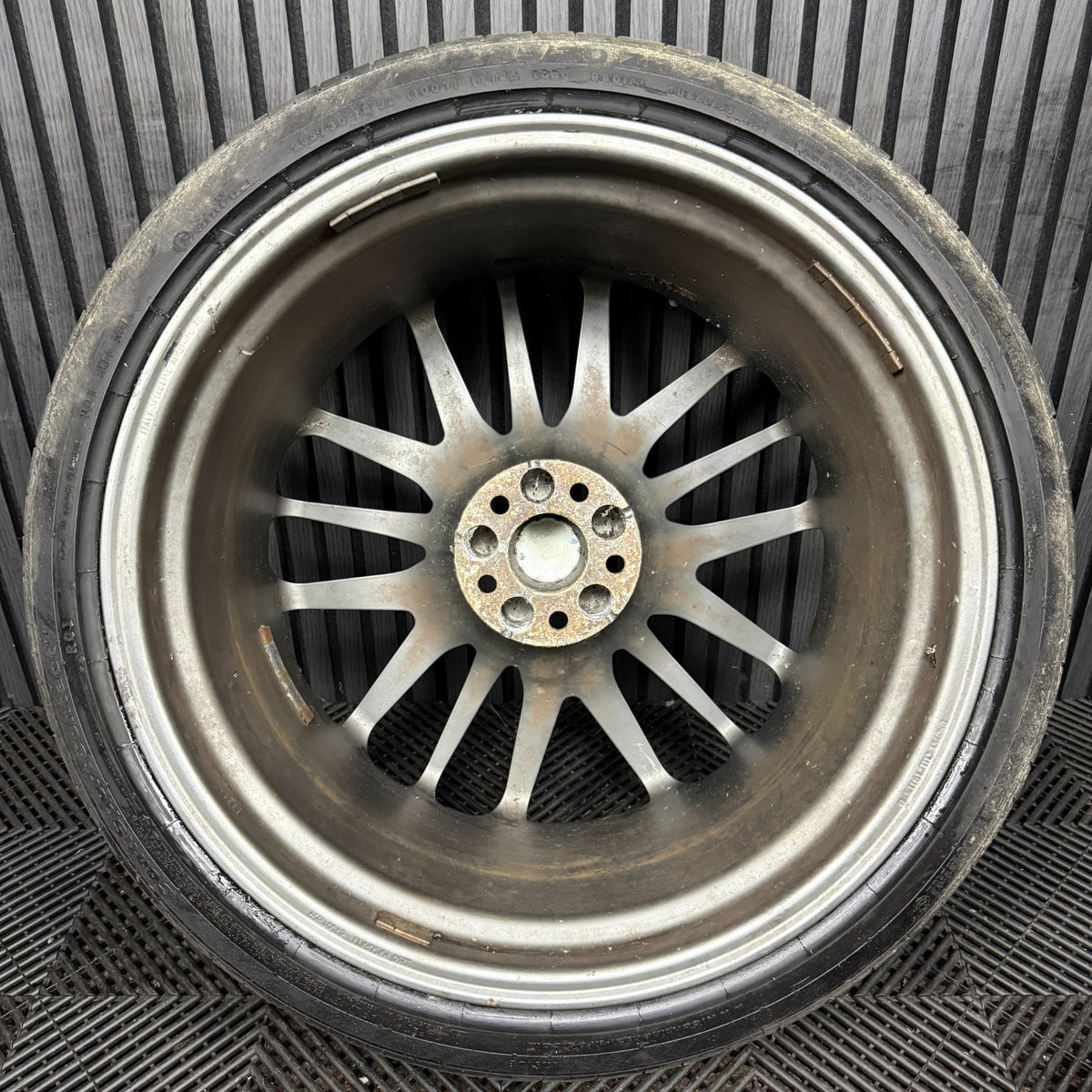 1X 21'' Maserati Ghibli 670011859 10.5 ET45 Grey Alloy Wheel Single Rear Genuine