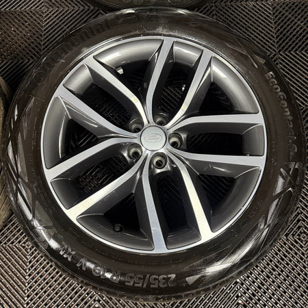 19'' GENUINE RANGE ROVER EVOQUE DISCOVERY SPORT LAND ALLOY WHEELS TYRES R8D2-GA