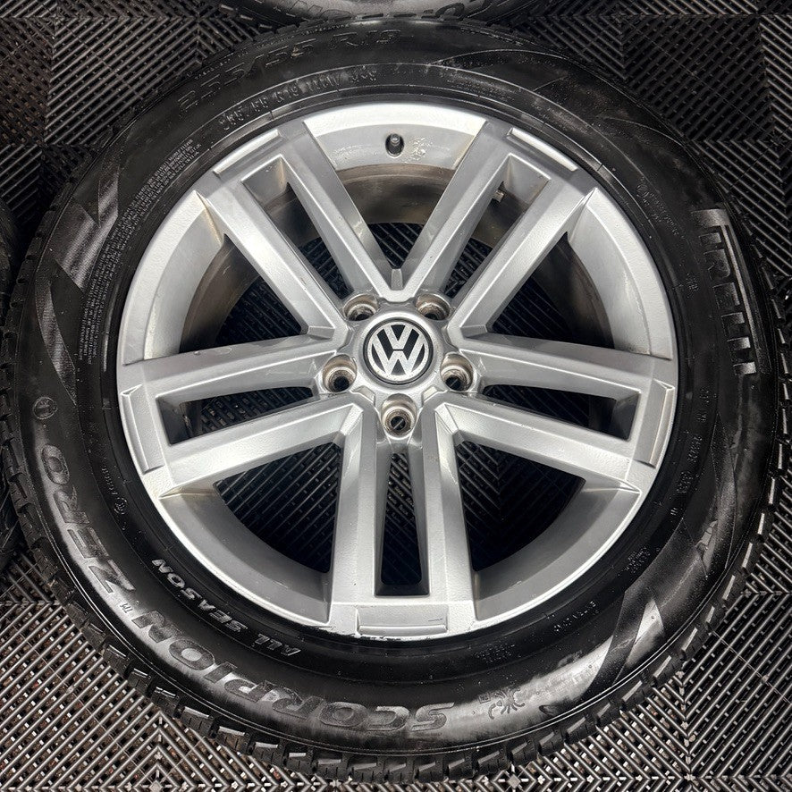 19" VW Amarok Cantera Grey Alloy Wheels Tyres Alloys 2H0601025AD Genuine