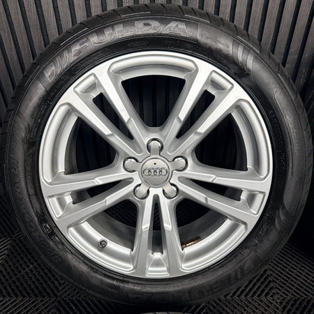 18'' Audi Q3 S Line 5 Double Spoke Facelift Alloy Wheels Tyres Alloys Genuine