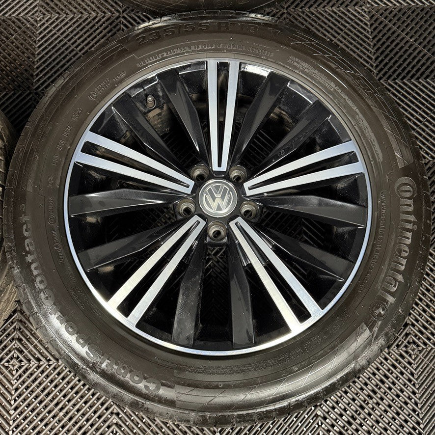 18'' GENUINE VW TIGUAN PATAGONIA NIZZA MK2 ALLOY WHEELS TYRES ALLOYS 5NA601025AB