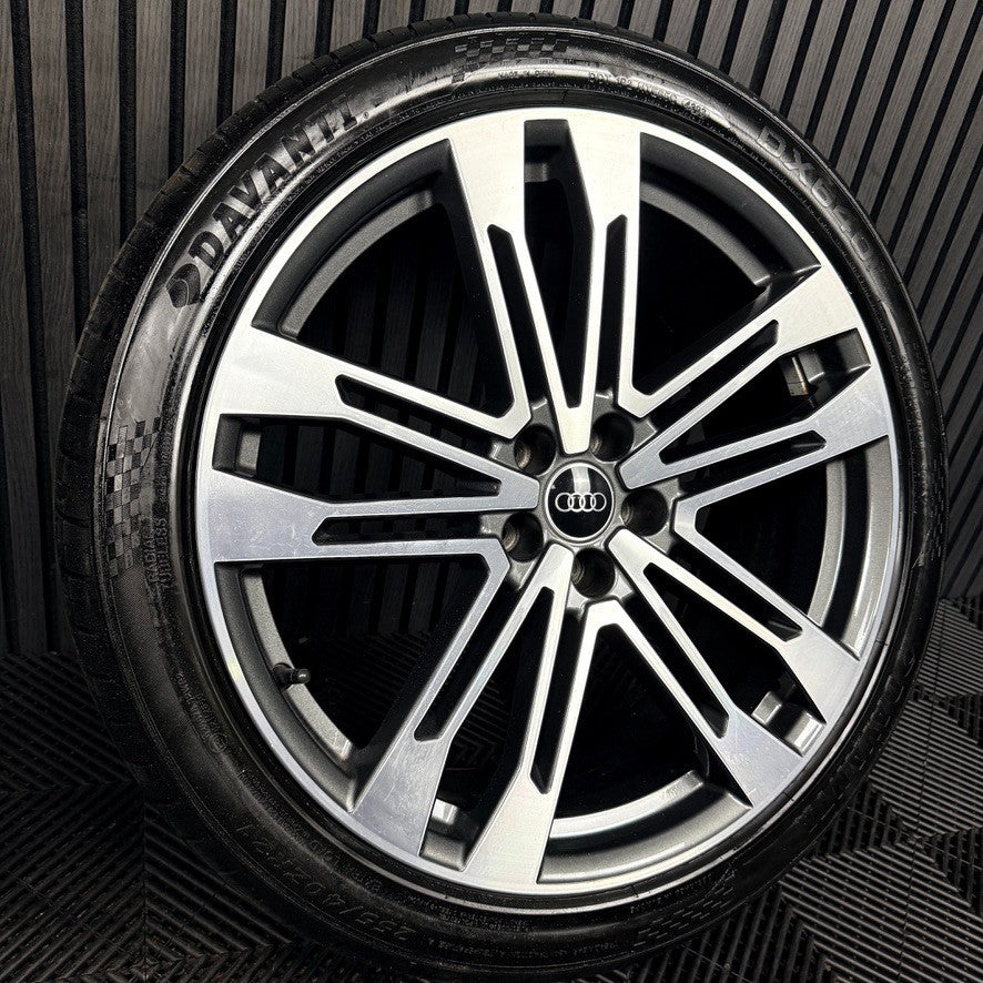 1X 21'' Audi SQ5 Q5 Alloy Wheel Tyre 8.5J ET34 Single Spare 80A601025AC Genuine