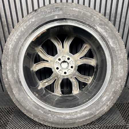 1X 19'' Land Rover Discovery Sport Evoque Grey Alloy Wheel Tyre Genuine