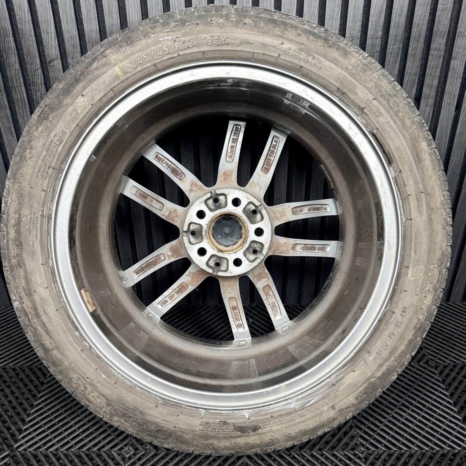 1X 18'' BMW 5 Series 662 M G30 G31 Sport Alloy Wheel Front 8093405 Genuine