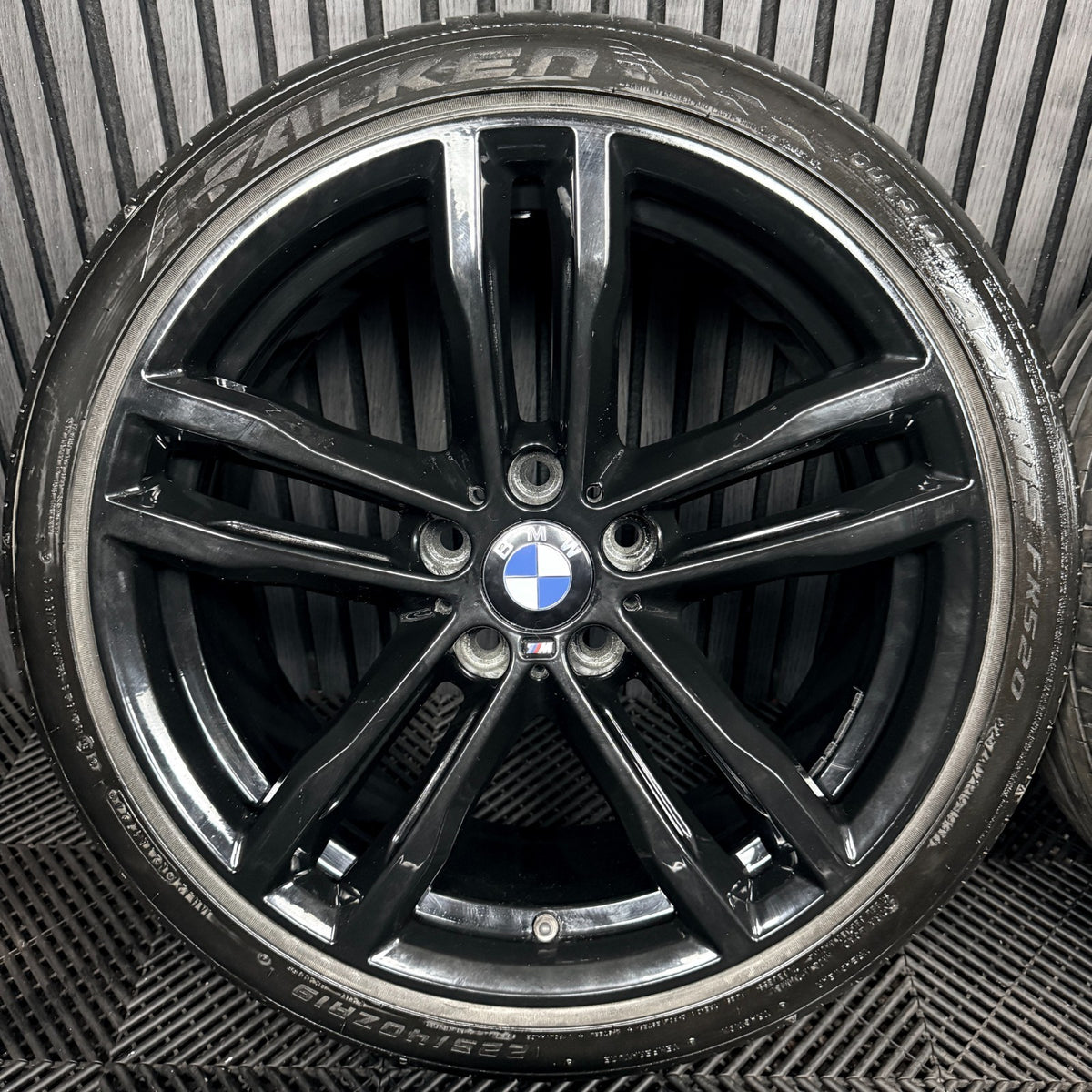 19" BMW 3 Series 704 Black M Sport F30 F31 F32 E90 Alloy Wheels Tyres Genuine