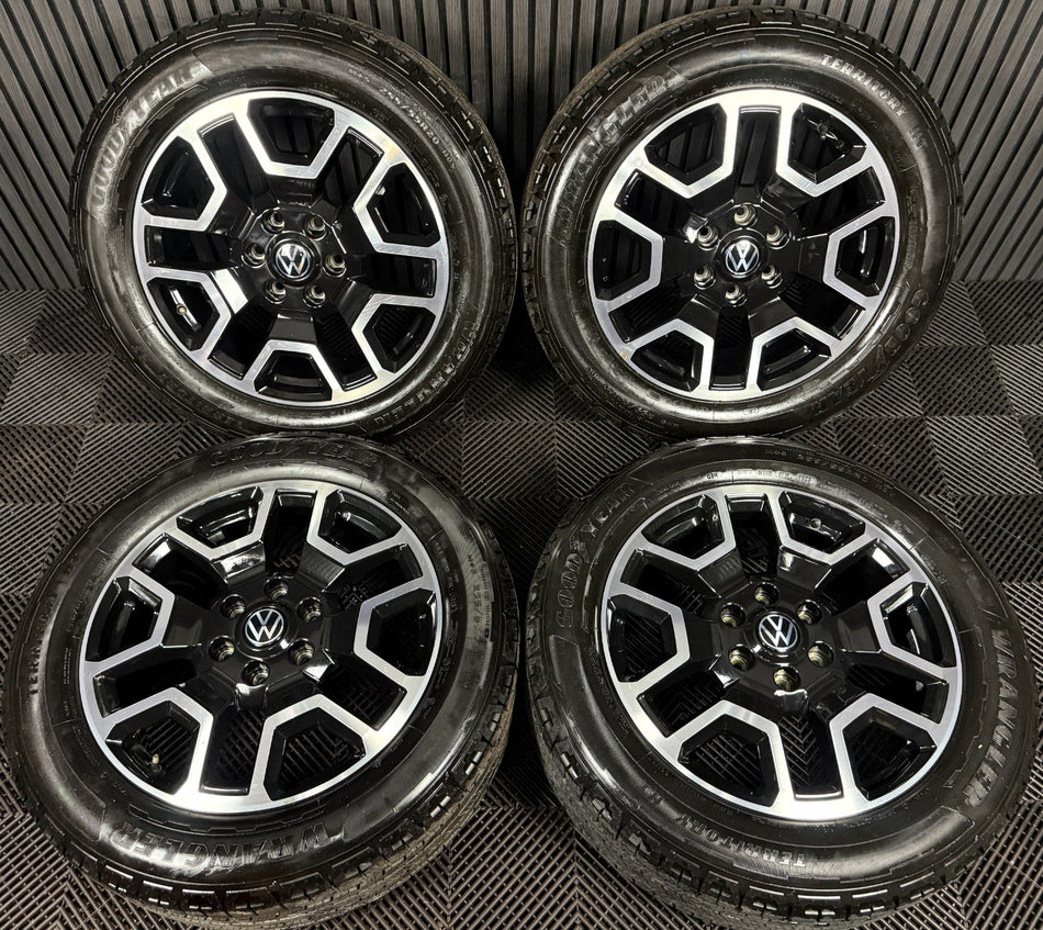 20'' Vw Amarok II 2024 Alloy Wheels Pan Americana Alloys N1XC-1007-C1B Genuine