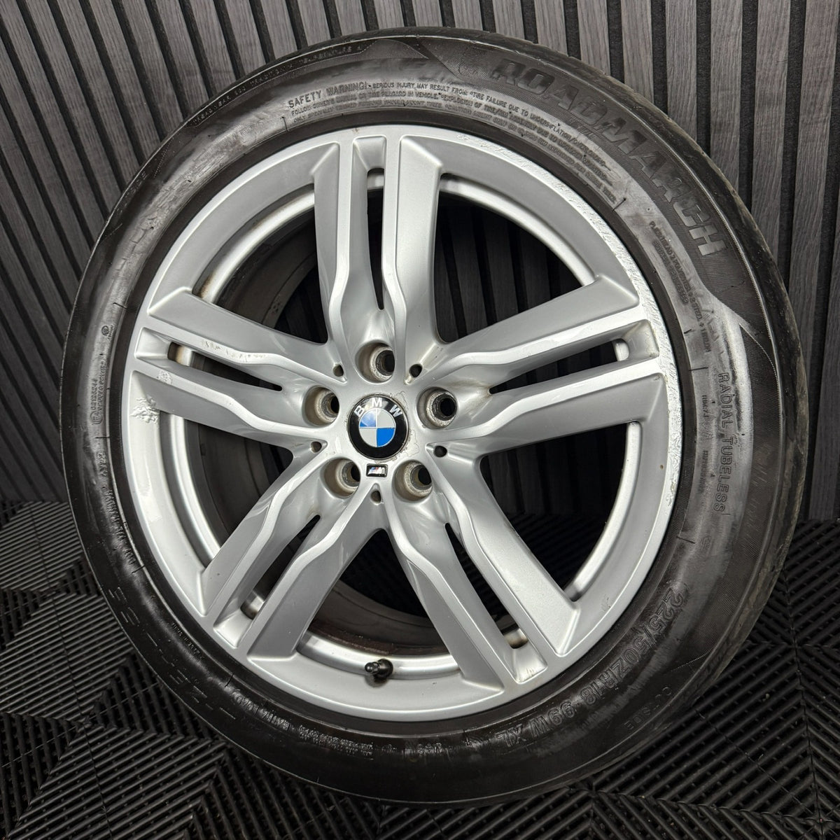 1X 18'' GENUINE BMW X1 570 F48 X2 F39 M SPORT ALLOY WHEEL TYRE 7850456 7.5J ET51