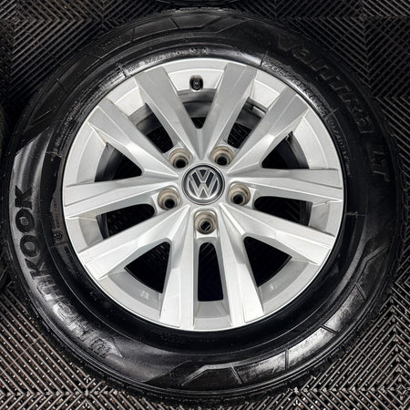16'' VW Transporter T6 T6.1 T5 Caravelle Clayton Alloy Wheels Tyres Genuine