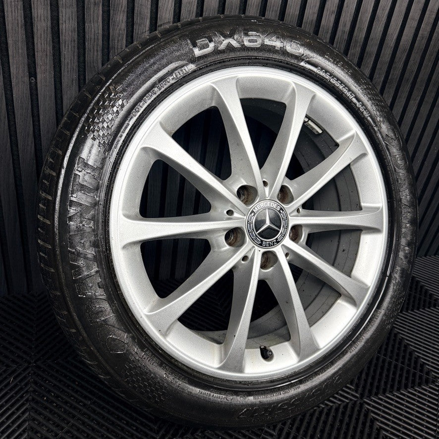 1X 17'' GENUINE MERCEDES A CLASS CLA B W177 ALLOY WHEEL TYRE A1774010300