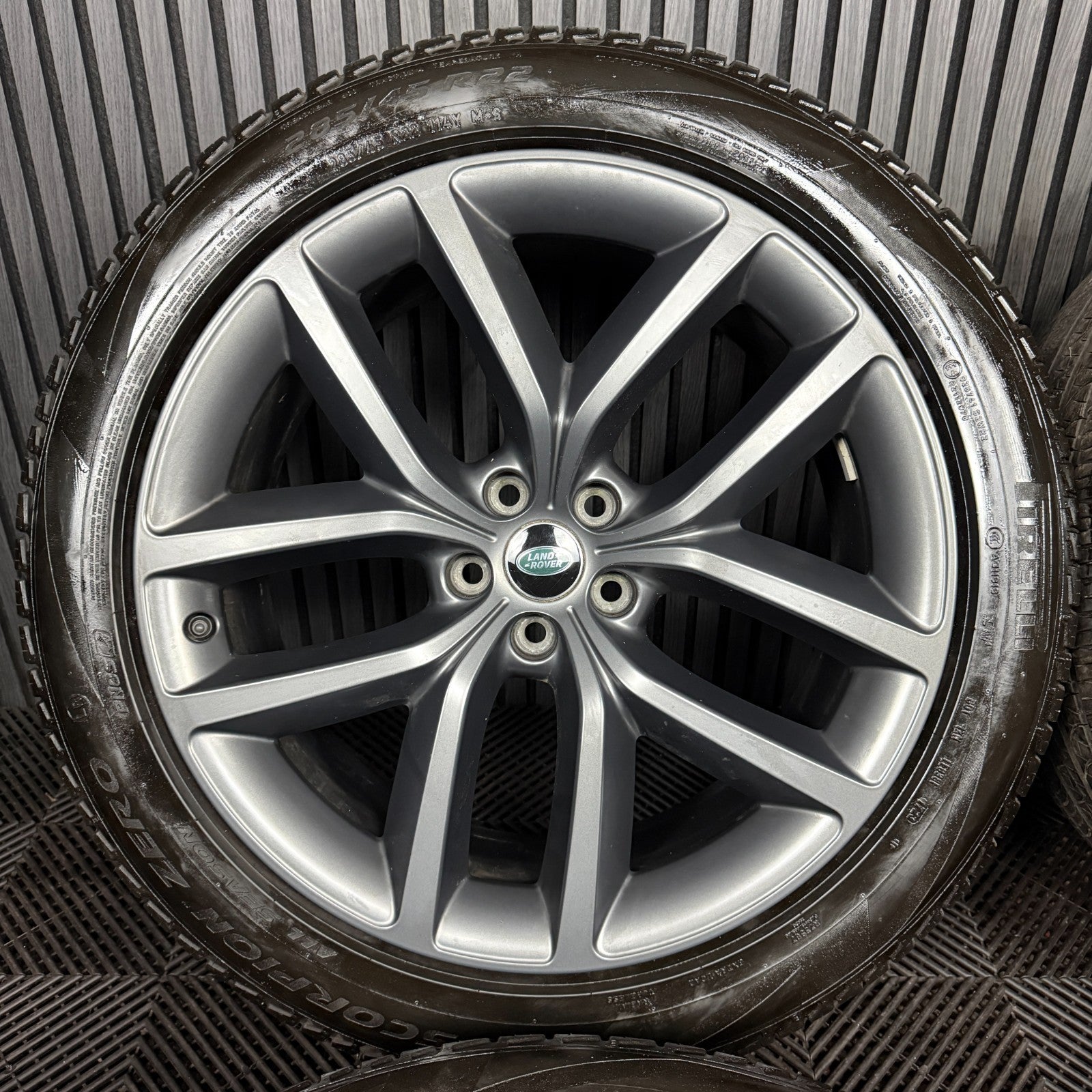 22'' GENUINE RANGE ROVER SPORT GREY L461 L460 5127 WHEELS TYRES ALLOYS N9X2-FB
