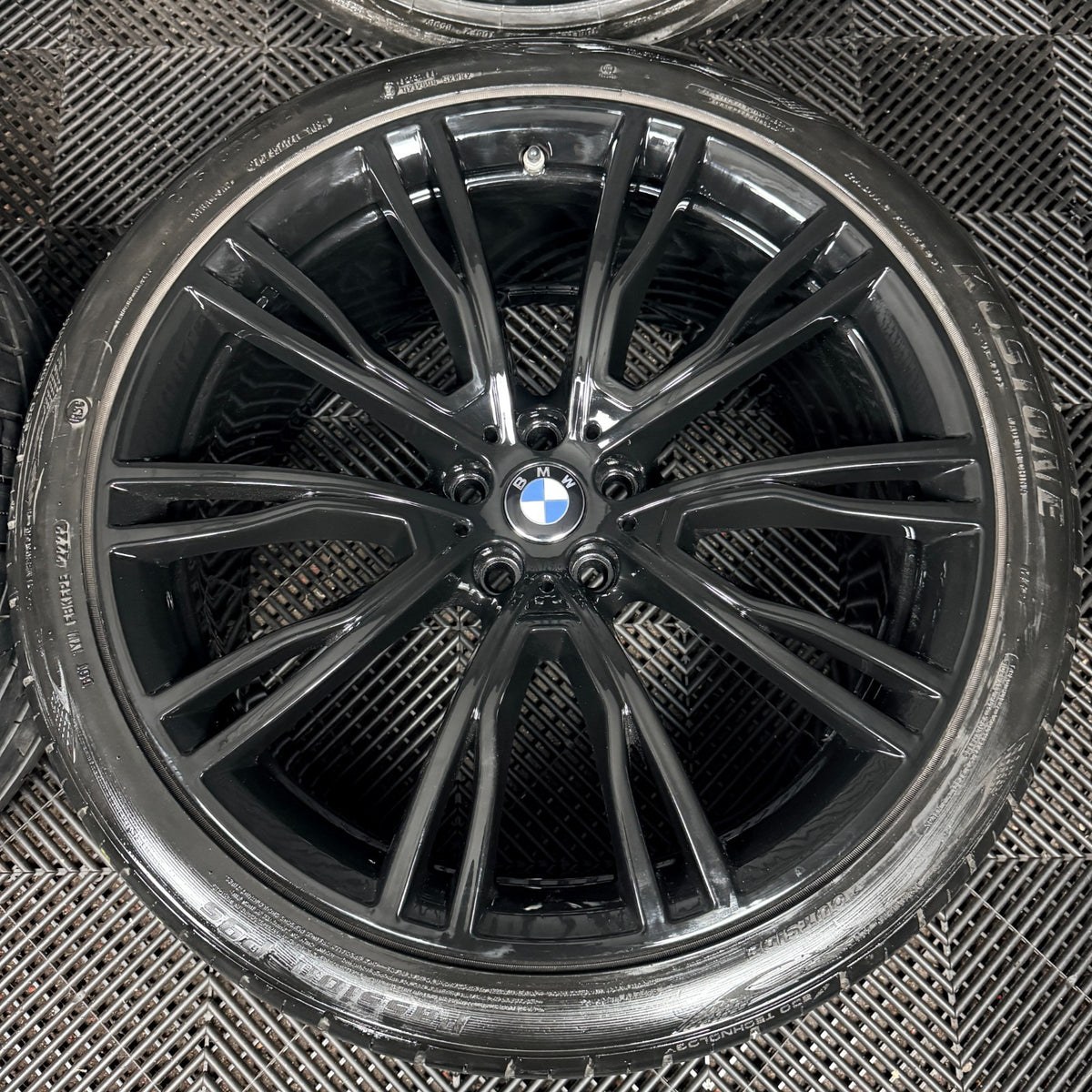 21'' BMW X3 X4 G01 G02 724 Black M Sport Wheels Tyres Alloys 8043670 Genuine