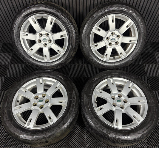 19'' GENUINE LAND ROVER DISCOVERY 4 SILVER L319 RANGE 3 SPORT ALLOY WHEELS