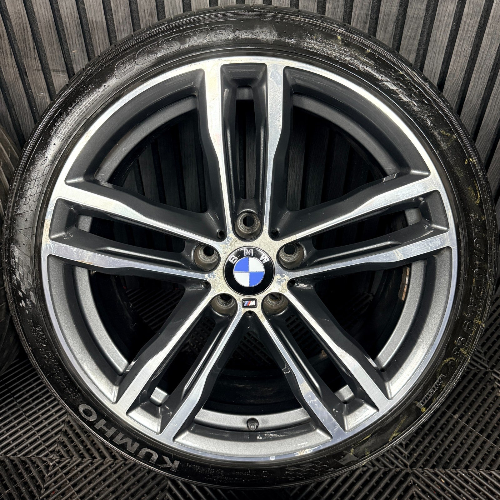 19" BMW 3 Series 704 Grey DC M Sport F30 F31 F32 E90 Alloy Wheels Tyres Genuine