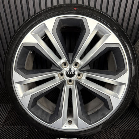 22'' Audi Sq8 Q8 S Line 4M Alloy Wheels Alloys Tyres 4M8601025AN Q5 Genuine