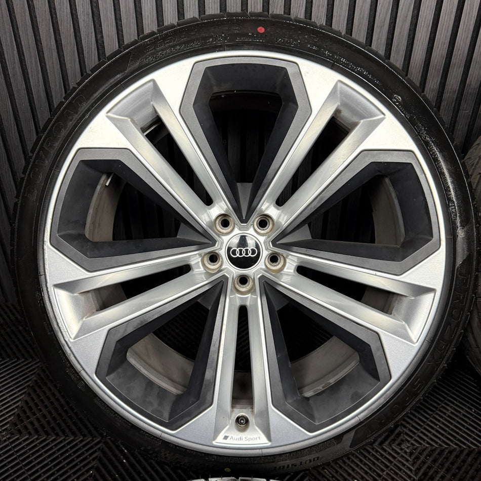 22'' Audi Sq8 Q8 S Line 4M Alloy Wheels Alloys Tyres 4M8601025AN Q5 Genuine