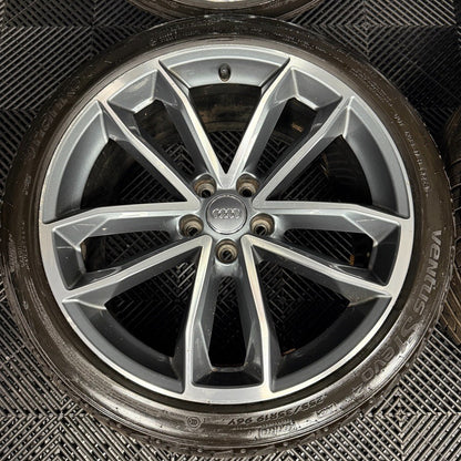 19'' GENUINE AUDI A5 S LINE S5 ALLOY WHEELS ALLOYS TYRES 8W0601025DF