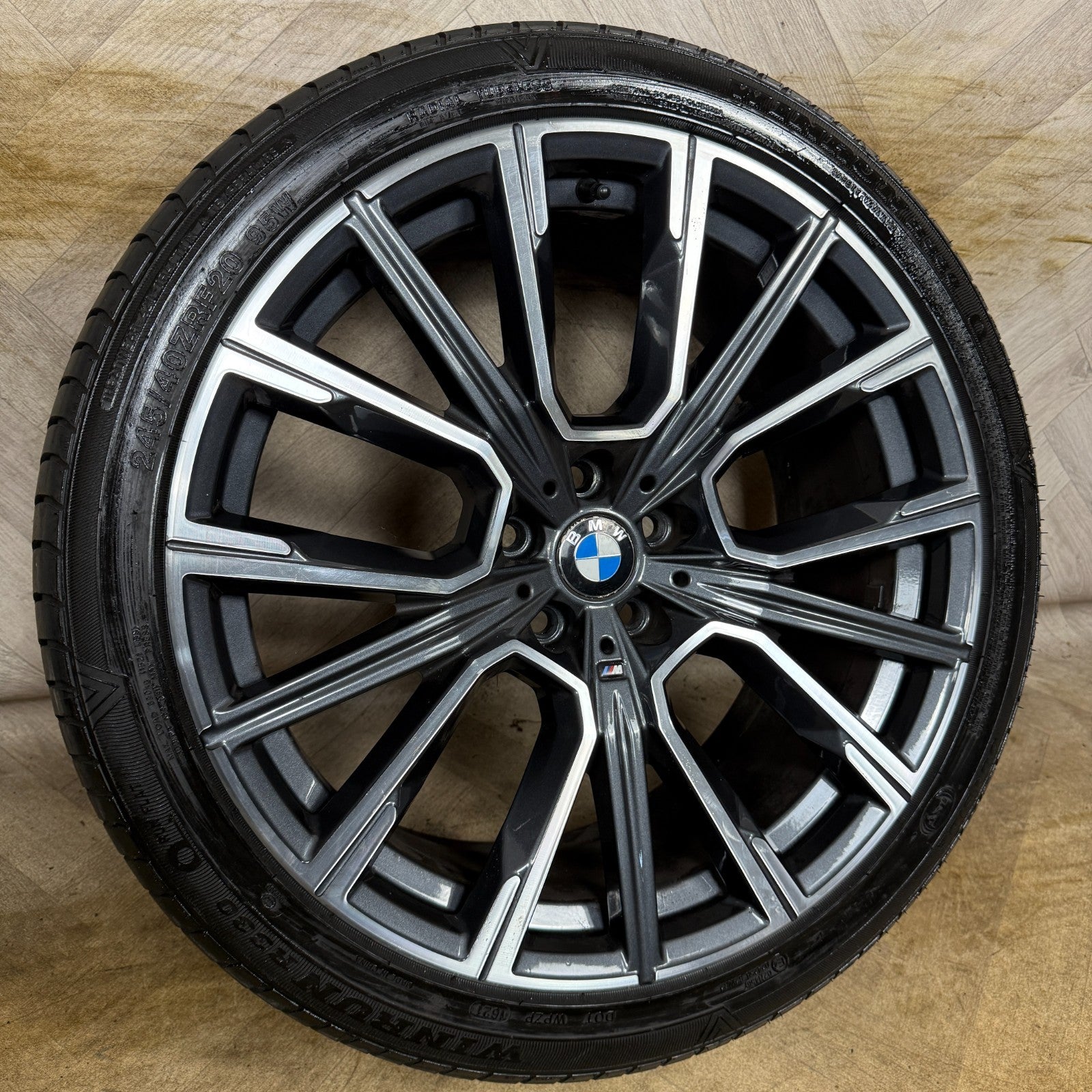 1X 20'' GENUINE BMW 7 SERIES 817M G11 G12 6 GT G32 8090096 ALLOY WHEEL FRONT