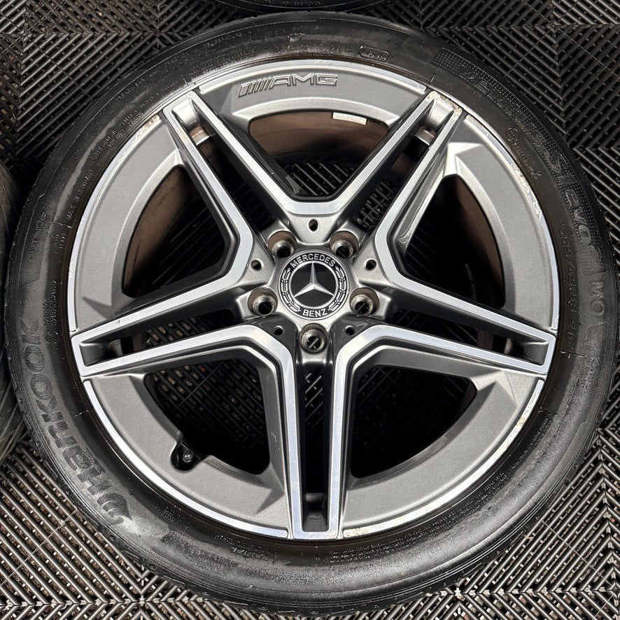 18'' Mercedes Amg A Class Cla B Alloy Wheels Tyres Alloys W177 Genuine