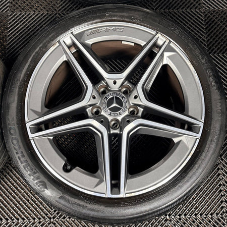 18'' Mercedes Amg A Class Cla B Alloy Wheels Tyres Alloys W177 Genuine