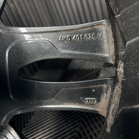 19'' Audi A6 C8 S Line 5 Double Spoke Alloy Wheels Tyres 4K0601025H Genuine