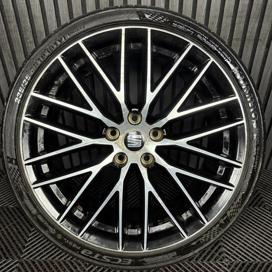 1X 19'' GENUINE SEAT LEON CUPRA FR PERFORMANCE MK3 ALLOY WHEEL TYRE 5F0071490A