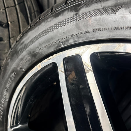 20” Mercedes AMG ML GLE Black DC Alloy Wheels Tyres W166 Genuine A1664012002