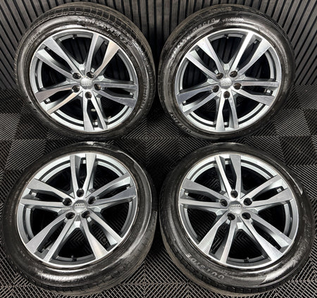 19'' Audi A6 C8 S Line 5 Double Spoke Alloy Wheels Tyres 4K0601025H Genuine