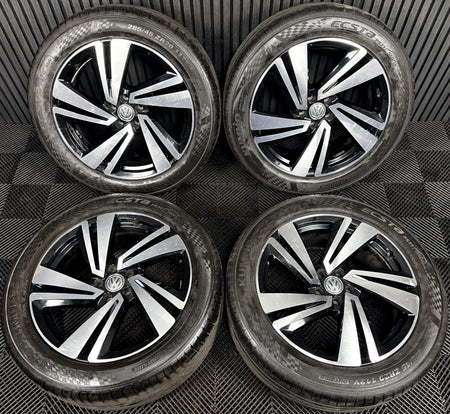 20'' VW Touareg Nevada Black DC Alloy Wheels Alloys Tyres Q7 760601025S Genuine