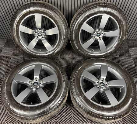 20'' GENUINE LAND ROVER DEFENDER 5 SPOKE GREY 5098 ALLOY WHEELS TYRES ALLOYS