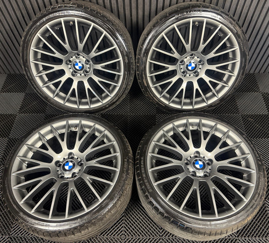 20" GENUINE BMW 5 SERIES 312 FERRIC GREY M SPORT F10 F11 F12 F06 ALLOY WHEELS