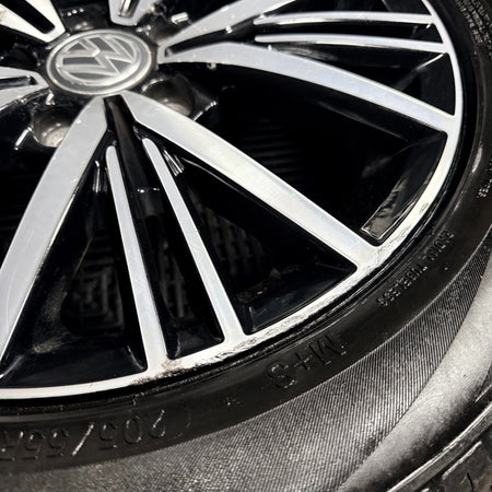 16'' VW Golf Mk7 Linas Mk8 Mk6 Alloy Wheels Tyres Alloys 5G0601025CD Genuine