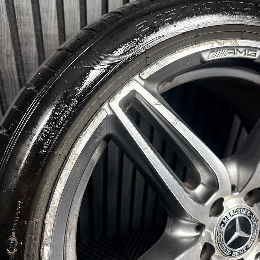 1X 19'' Mercedes AMG E Class Grey Alloy Wheel Front W213 A2134012000 Genuine