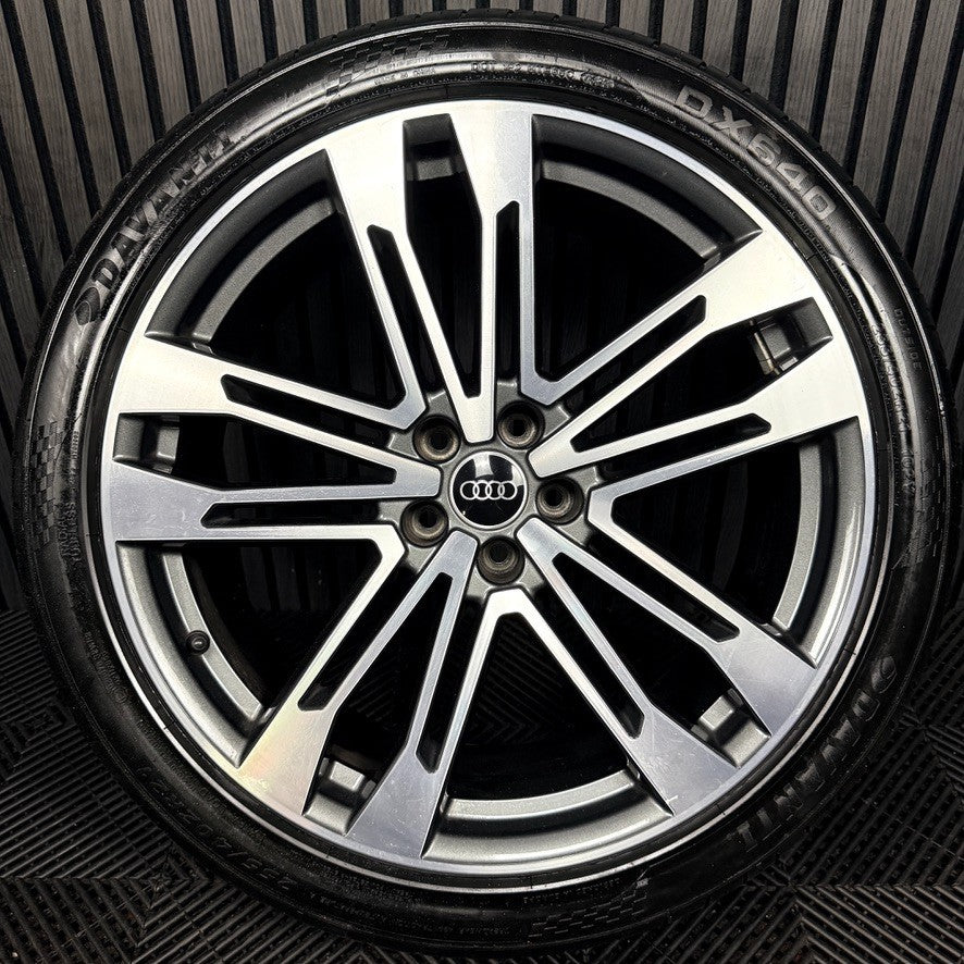 1X 21'' Audi SQ5 Q5 Alloy Wheel Tyre 8.5J ET34 Single Spare 80A601025AC Genuine