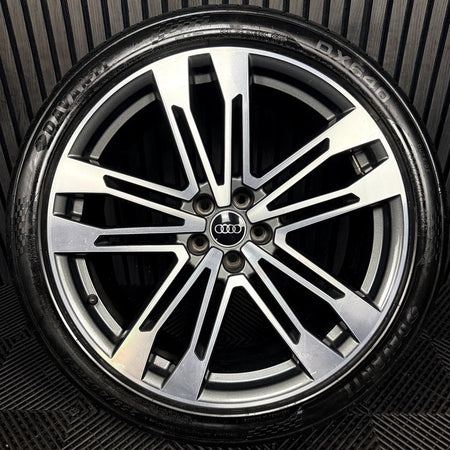 1X 21'' Audi SQ5 Q5 Alloy Wheel Tyre 8.5J ET34 Single Spare 80A601025AC Genuine