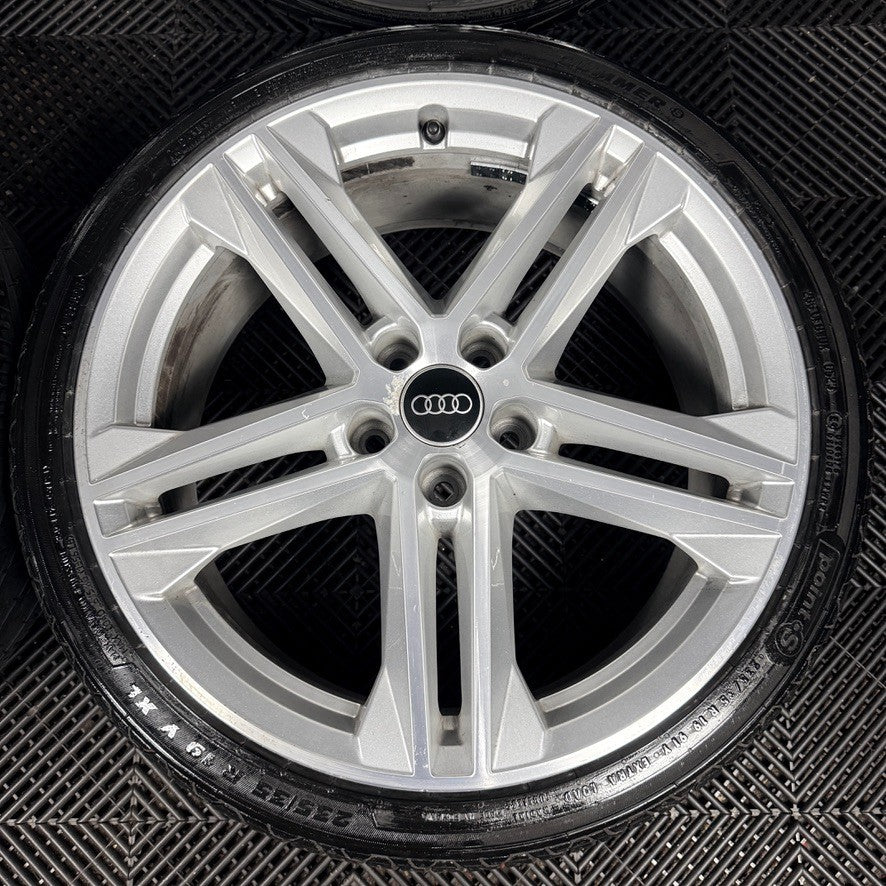 19'' Audi A3 A4 S Line Wheels Alloys Tyres 80A601025G Genuine