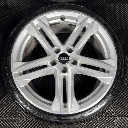19'' Audi A3 A4 S Line Wheels Alloys Tyres 80A601025G Genuine